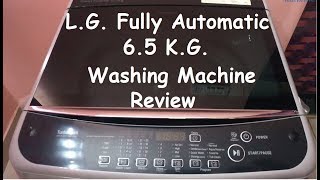 LG Washing Machine Full Demo, Installation 2018 Model Fully Automatic 6.5 K.G.