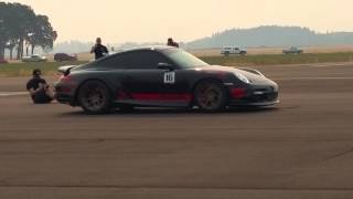 Mcminnville airstrip attack porsche gt3