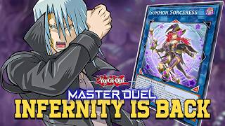 INFERNITY IS BACK THANKS TO SUMMON SORCERESS! - INFERNITY X YUBEL Yu-Gi-Oh! Master Duel