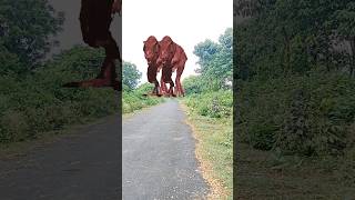 Big Dinosaur chase T-Rex chasing part- 758 #shorts #dinosaur #youtube #dinosaurs #youtubeshorts