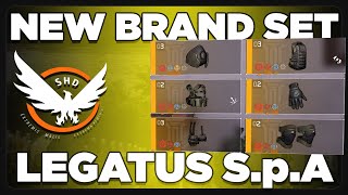 NEW Brand Set ~ Legatus S.p.A | New Named Mask & Backpack | TU22 Seasons 2.0 | The Division 2