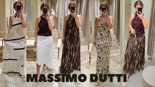 Новинки лета в MASSIMO DUTTI. Женственная примерка