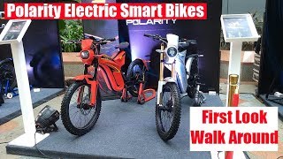 Polarity launches 6 Electric Smart Bikes | Walk Around | First Look