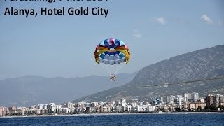 Parasailen in Alanya, Gold City - 7 mei 2014