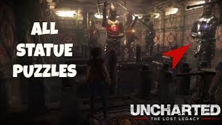 Uncharted The Lost Legacy | STATUE PUZZLES