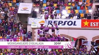 20181006 Moixiganguers Igualada 3d9f Concurs de Castells #castellers