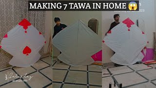 How to Make 7 Tawa in Home professionally| #Vlog197