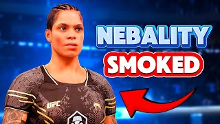 Nebality Gets Smoked... By A Girl!