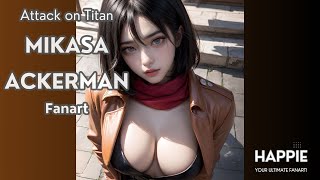 AI Cosplay Mikasa Ackerman, Attack on Titan Fanart , AI ART LOOKBOOK , ミカサ・アッカーマン, 進撃の巨人 Fan Art