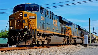 CSX 5459 Leads CSX X520 with Tanks - 06-11-24