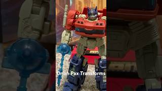 Orion Pax transforms