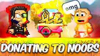 Blessing Newbies 😇 | Pixel Worlds