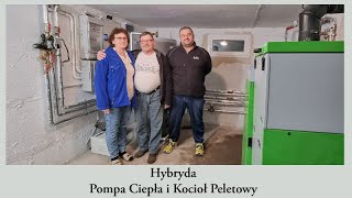 POMPA CIEPŁA I KOCIOŁ NA PELLET  #propan #polskiprodukt #sasvesta #karlukhydro #pompaciepla #hybryda