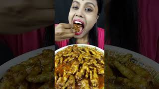 Eating Chicken Feet Curry