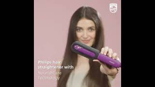 Phillips Nourish Care Hair straightener II New Model #phillips #beauty #makeup #beautyparlour