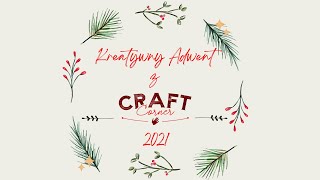 Kreatywny Adwent z Craft Corner - Prezentacja świąteczna torebka