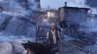 Winter in Far Harbor - Fallout 4 Modded Gameplay