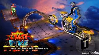 crazy bike stunts 3D game rewiew android//