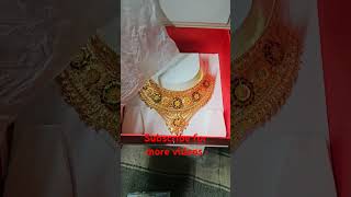 gold rani har #goldnecklace goldn