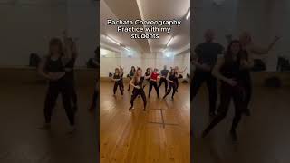 Bachata Choreography With My Students - Grupo Extra: Mas Yo Si Me Enamoré - Rasa Pauzaite  #bachata