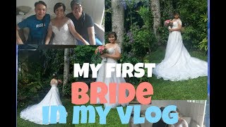 MY FIRST BRIDE IN MY BLOG...