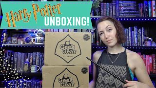 DOUBLE GEEK GEAR WIZARDRY UNBOXING | Harry Potter Wizardry and Wearable boxes! JUNE 2020