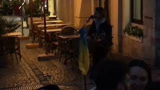 Ukraine Lviv - love from streets of Lviv Ukraine. Singer Tadej!