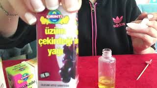 Cilt gençleştirici serum.İçinde alkol ve kimyasal olmayan vitamin deposu cilt serumu