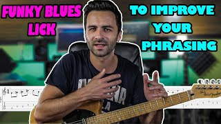 Improve Your Phrasing With This Funky Blues Lick