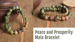 Peace and Prosperity Mala Bracelet