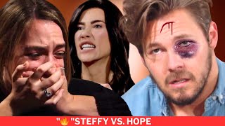 “Drama Unleashed: Steffy vs. Hope in Epic Showdown Over Carter – The Future of Eric’s Legacy!”