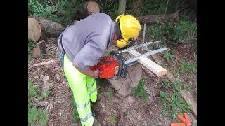 Chainsaw Milling