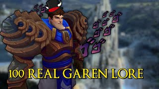 100 REAL GAREN LORE