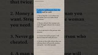 5 life changing lessons from a self made millionaire 👆🏻#quotes #lifeadvice #millionairequotes