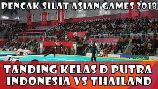 Pencak Silat Tanding D Putra Indonesia vs Thailand - Asian Games 2018