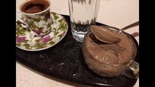 Ağızda eriyen köpük köpük çikolata👌Çikolatalı mousse tarifi