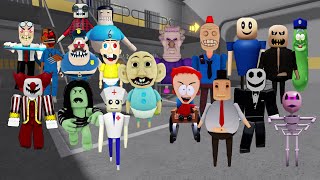 Scary Roblox SPEEDRUN in 20 Obby GRUMPY GRAN,BOB DENTIST,SIREN COP,MR STINKY'S PRISON,Toby HOSPITAL