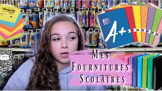 MES FOURNITURES SCOLAIRES 2k19-2k20  pour le lycée [Back To School]