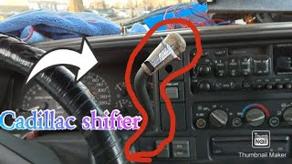 I put a Cadillac shifter on my 96 Chevy Silverado #viral