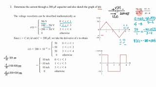 39. Capacitor Math Solution (2)।। ক্যাপাসিটর এর ভোল্টেজ এবং কারেন্ট নির্ণয় ।।