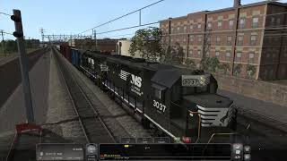 Train Simulator Classic - [EMD GP40-2] - Norfolk 3037 - Philly to New Haven - Part 8 - 4K UHD