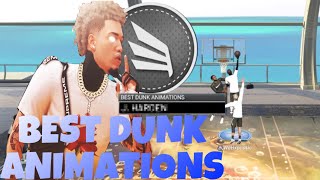 Best Dunk Animations on NBA 2k22!! NEVER GET BLOCKED AGAIN!!!