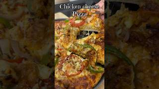 Chicken cheese pizza|Easy and Delicious 🤤| Homemade pizza recipe|#ytshorts #shorts #music #pizza