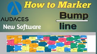 How to Bumb  line Audaces CAD software. For Beginners, sajuallthebestbd