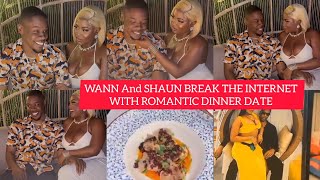 WANNI SHAUN GO ON ROMANTIC DINNER DATE