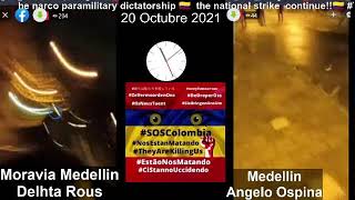 ✊🏿 20 octubre Paro Nacional Colombia #12O No más D1ctadura n4rcop4ram1litar #SOSColombia