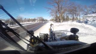 Snow removal from city trails