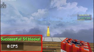 54 BLOCK TNT JUMP BEDWARS PRACTICE (previous world record) (hypixel)