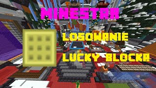 DOMINACJA CAŁEGO SERWERA | LOSOWANIE LUCKY BLOCKA | MINESTAR.PL |