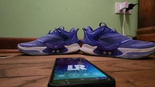 How to properly unpair nike adapt shoes